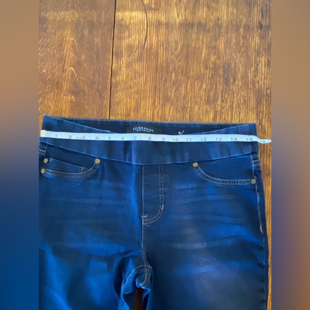 Liverpool Pull-on Skinny Denim - Picture 3 of 6